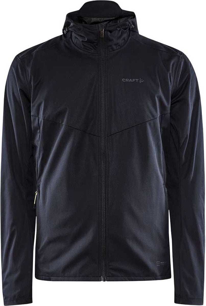 Craft Adv Essence Hydro Jacket M Herren-Sportweste – Schwarz