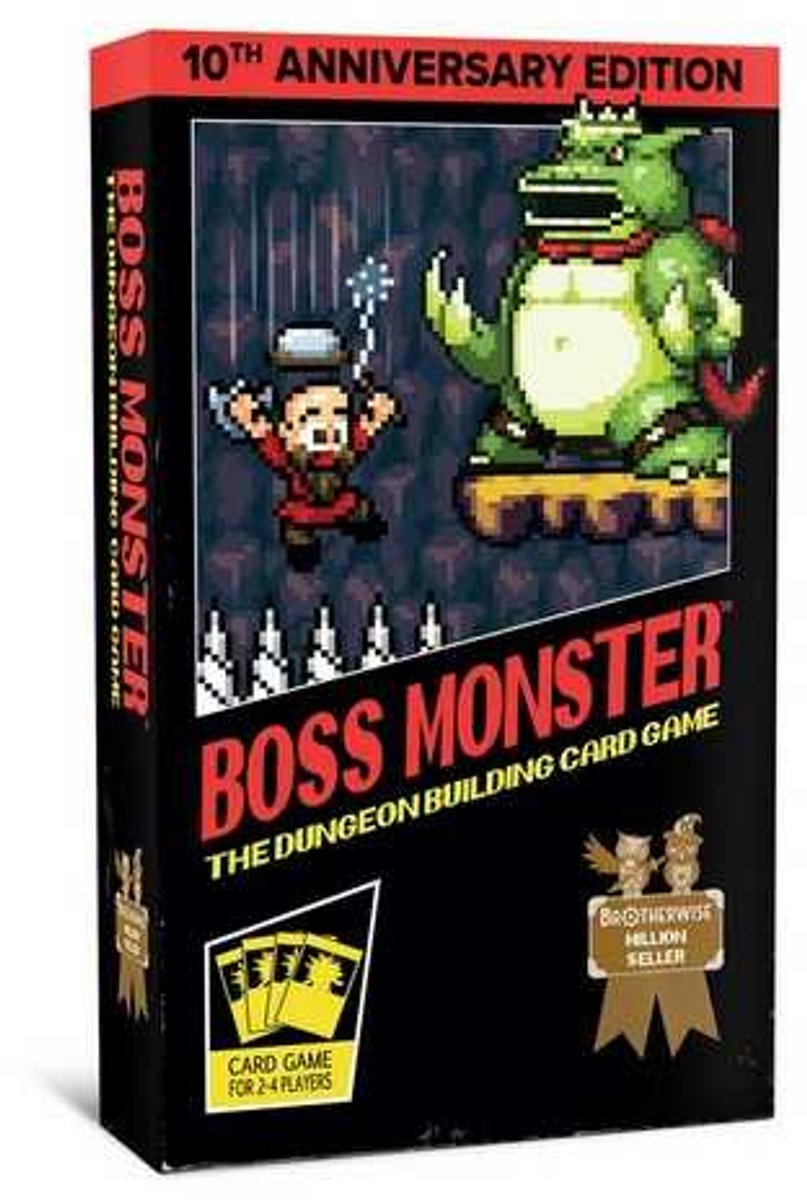 Brotherwise Games Asmodee Kartenspiel Boss Monster 10th Anniversary Edition Strategisch.