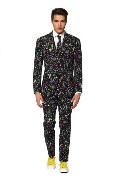 Opposuits Disco Dude - Herrenkostüm - Disco-Anzug - Karnevalskleidung - Größe 50