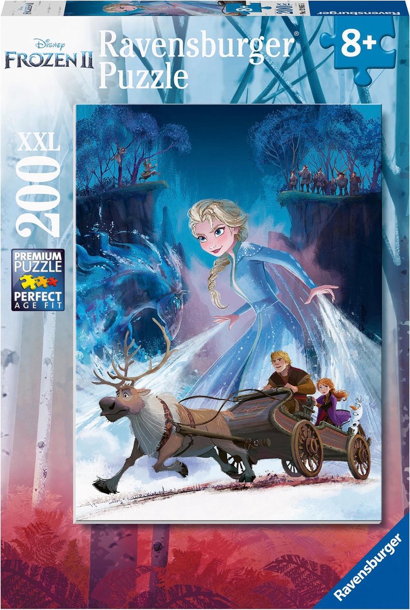 Ravensburger Jigsaw Puzzle xxl gefroren 2 The Mysterious Forest, 200st.