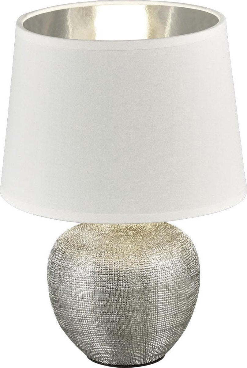 Rl Live Your Light Reality Luxor - Tischleuchte - Silber - exkl. 1x e14 28w - Schnurschalter