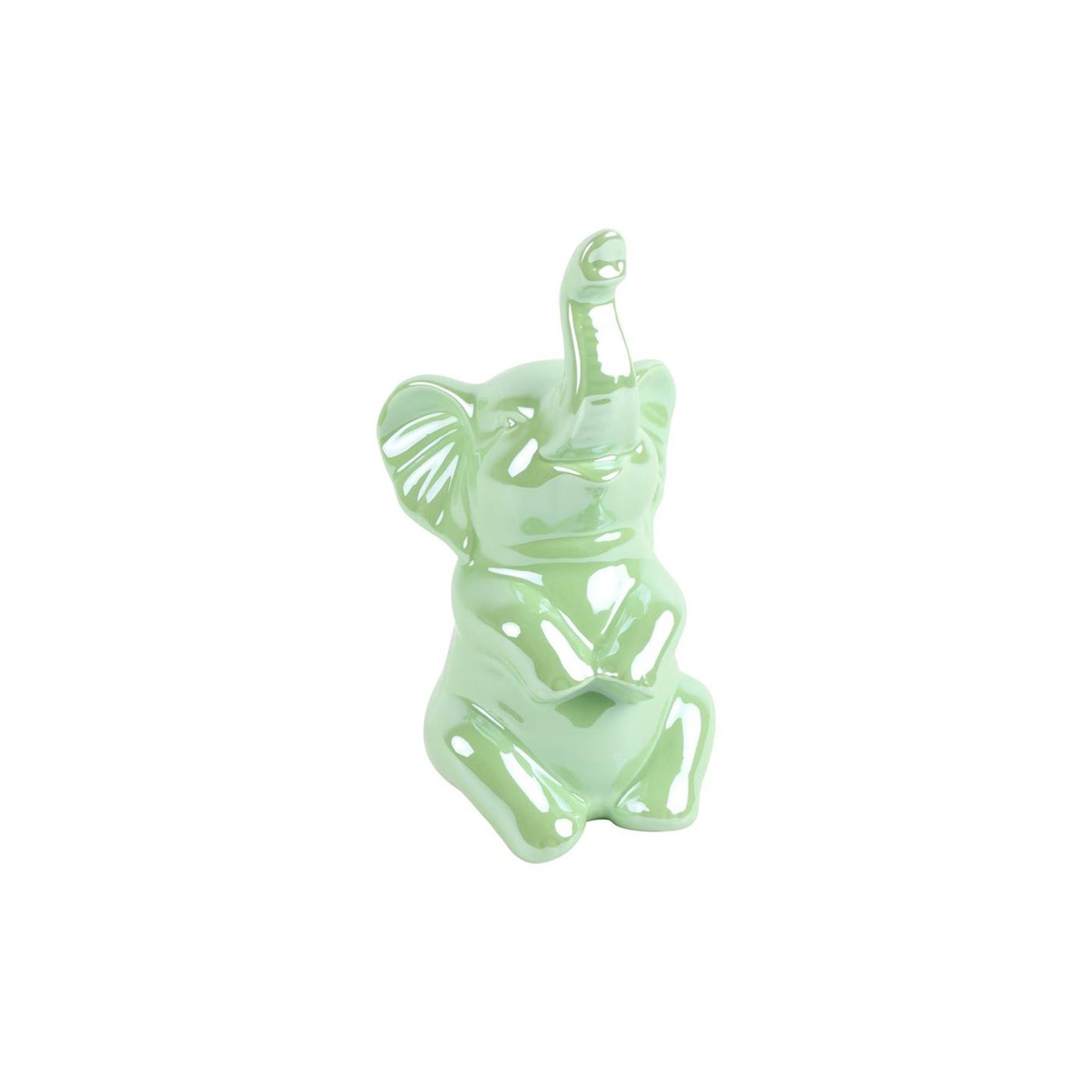 Countryfield Elefantenstatue hellgrün 10x7,7x20,5cm