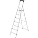 Hailo Hailo 8140-715 L40 Aluminium Haushaltstreppe 7 Stufen
