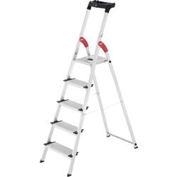 Hailo Hailo 8040-515 L80 Comfortline Aluminium Haushaltstreppe 5 Stufen