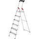 Hailo Hailo 8040-615 L80 Comfortline Aluminium Haushaltstreppe 6 Stufen