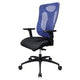 Bedienerstuhl Topstar Soft Pro 110 blaues Netzgewebe