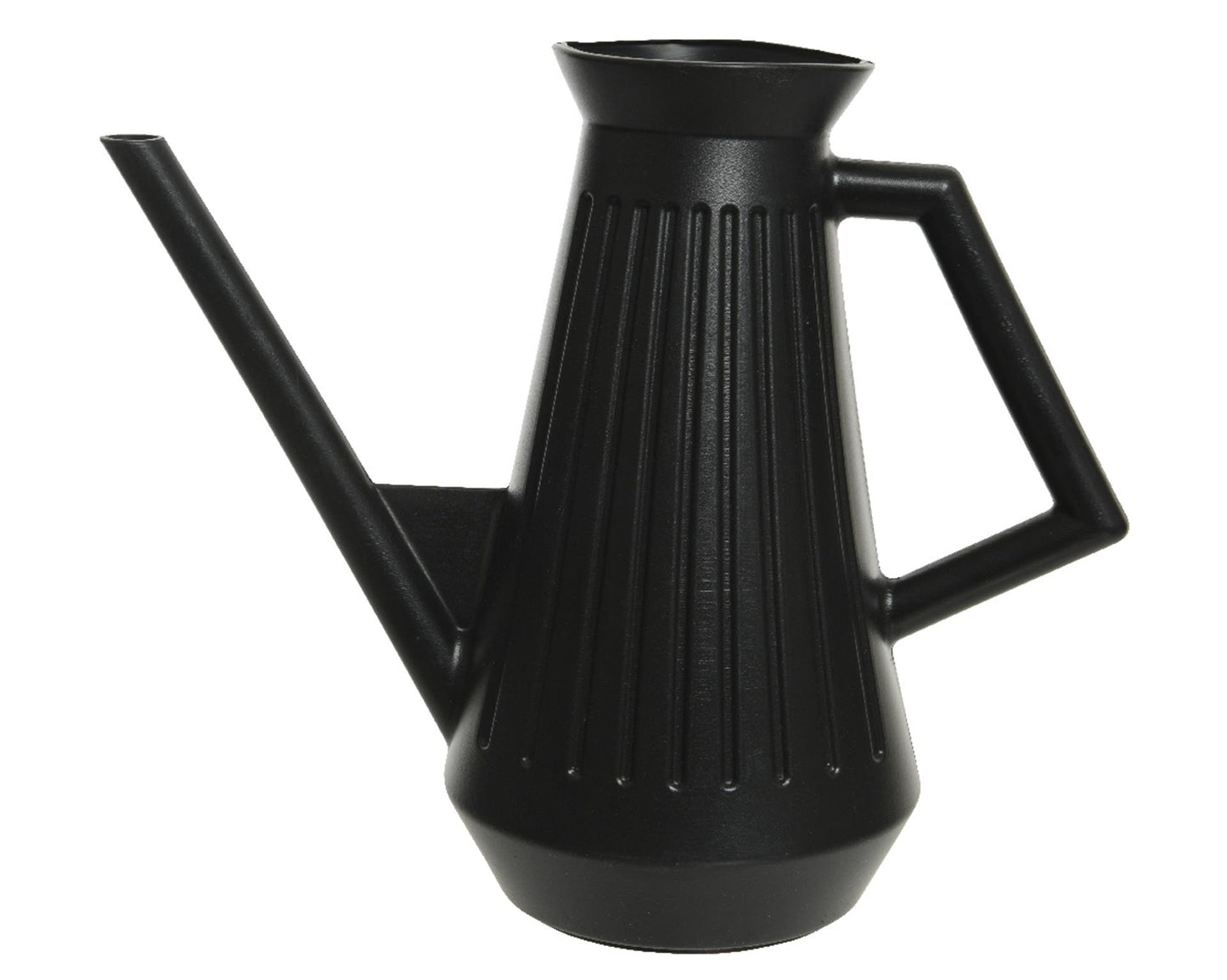 Decoris Gießkanne 1,8 Liter Kunststoff schwarz