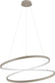 Eglo Ruotale Hängelampe - LED - ø 70 cm - Sandfarbe Beigeweiß