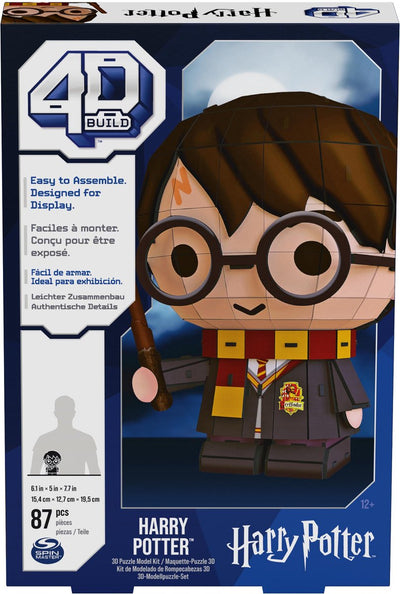 4D Build Harry Potter – Harry Potter – 3D-Puzzle – 87 Teile – Bausatz aus Pappe