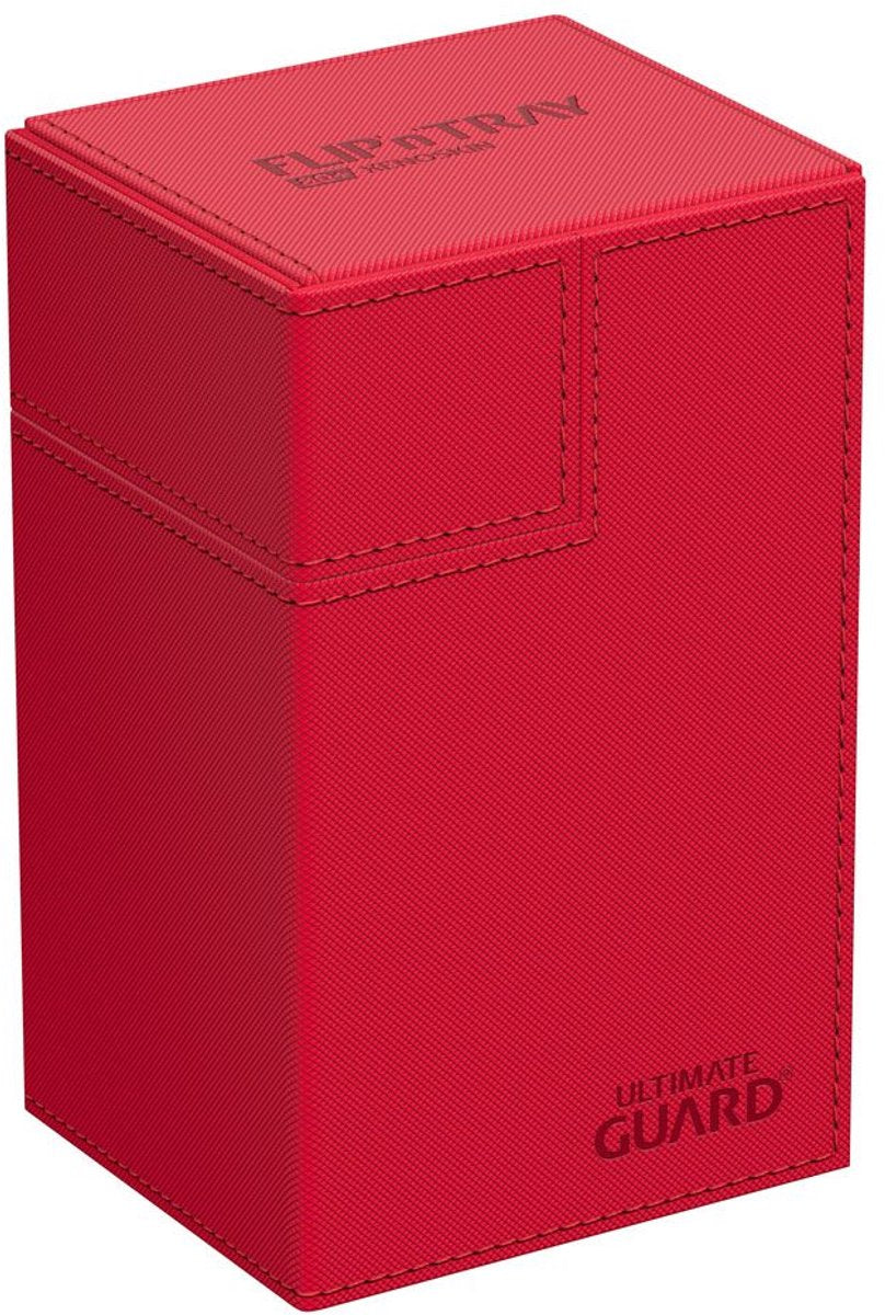 Ultimate Guard Flip'n'Tray 80+ Xenoskin - rote Kartenboxen