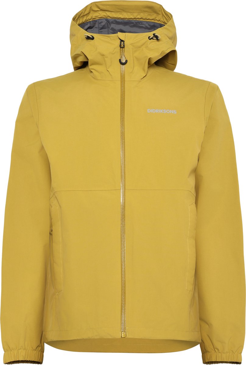 Didriksons Dario USX JKT 2 Unisex Outdoor-Jacke – gelber Pollen