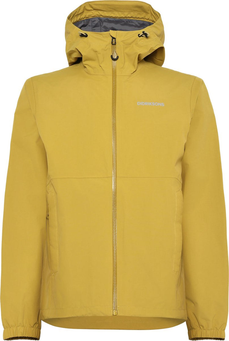 Didriksons Dario USX JKT 2 Unisex Outdoor-Jacke – gelber Pollen