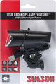 Scheinwerfer Future USB LED wiederaufladbar schwarz