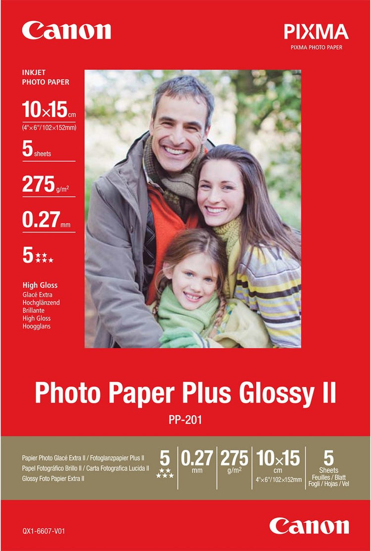 Canon 2311b053 Packung Fotopapier A6 glänzend