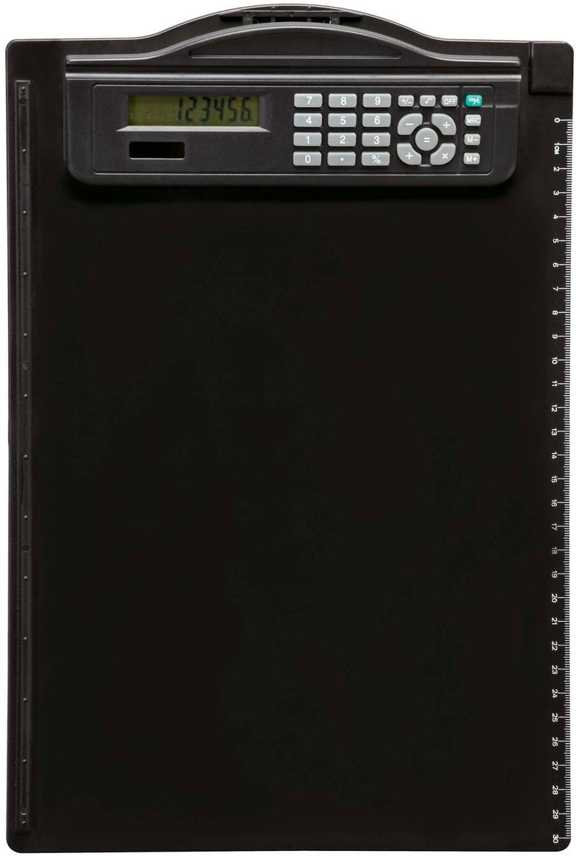 Maul Klemmbrett A4 Hochformat ABS-Kunststoff Hüften-Kunststoff schwarz