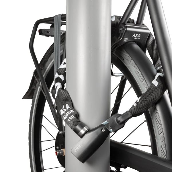 Axa Kettenschloss absolut 8-90cm schwarz