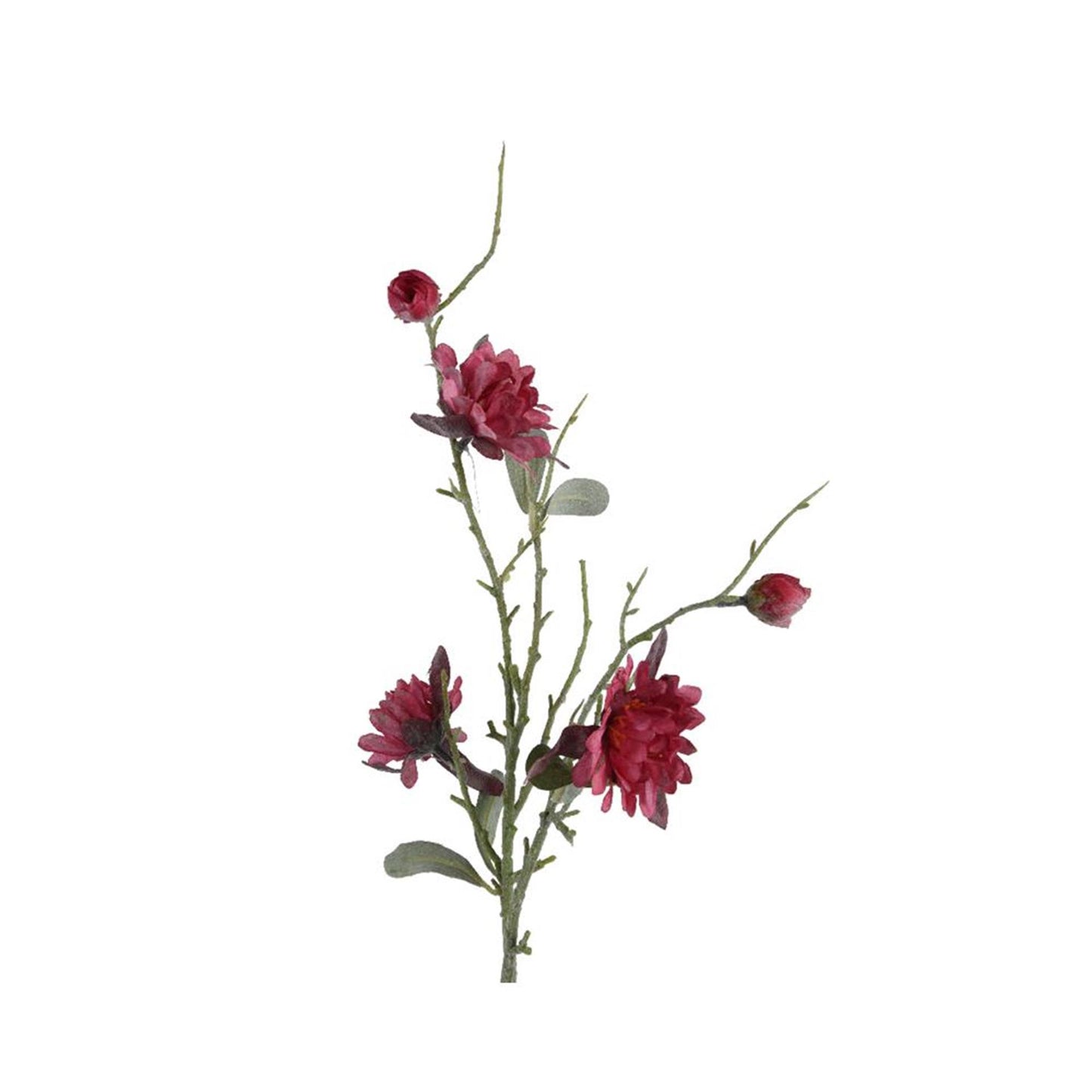 Decoris Kunstblume Dahlie h75cm rosa glitzernd