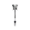 Decoris Gebäckgabel-Set 4-teilig aus Edelstahl