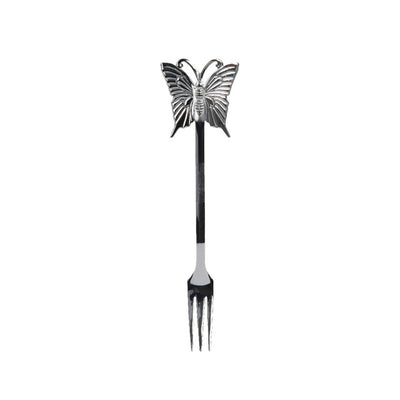 Decoris Gebäckgabel-Set 4-teilig aus Edelstahl