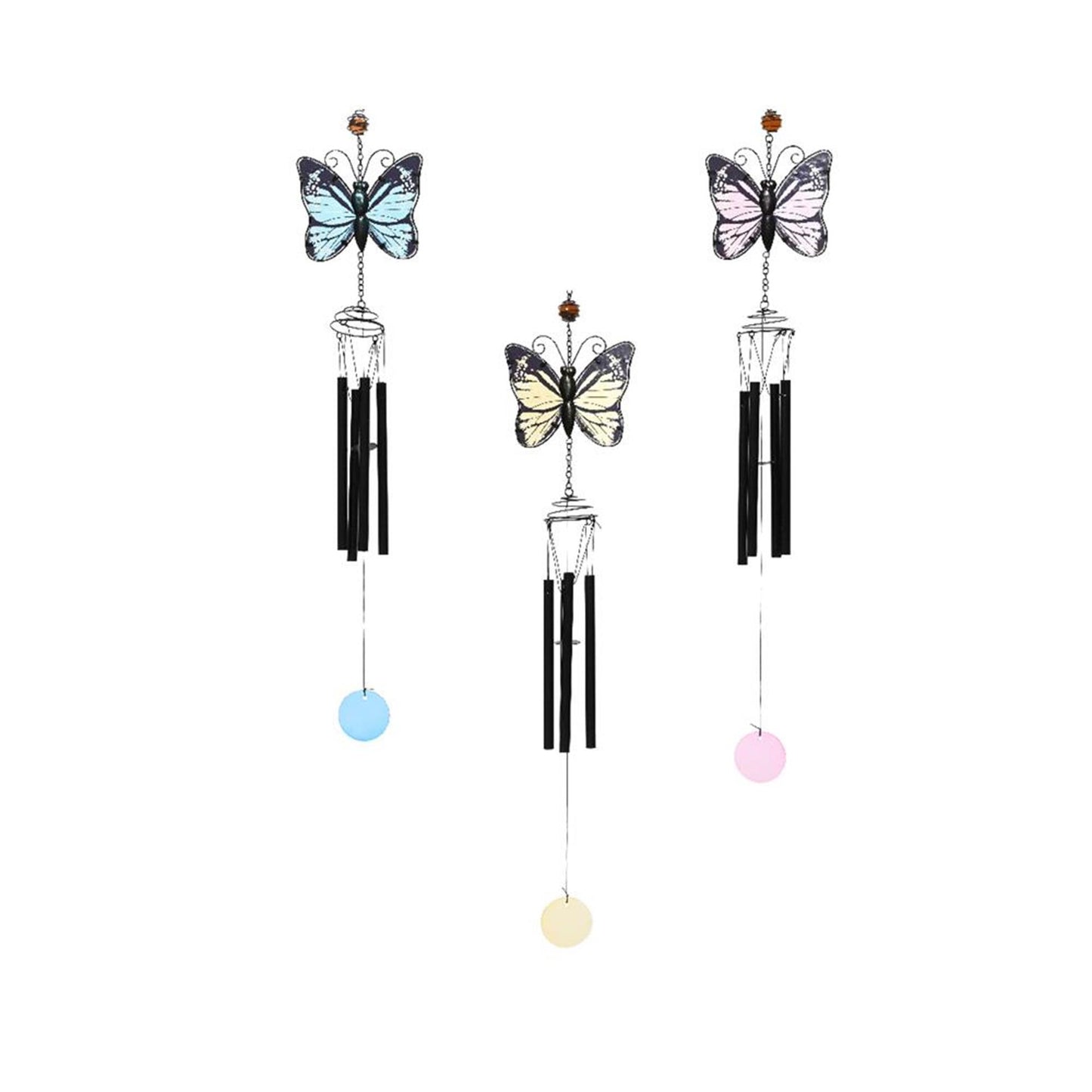 Decoris Windspiel Schmetterling H84cm