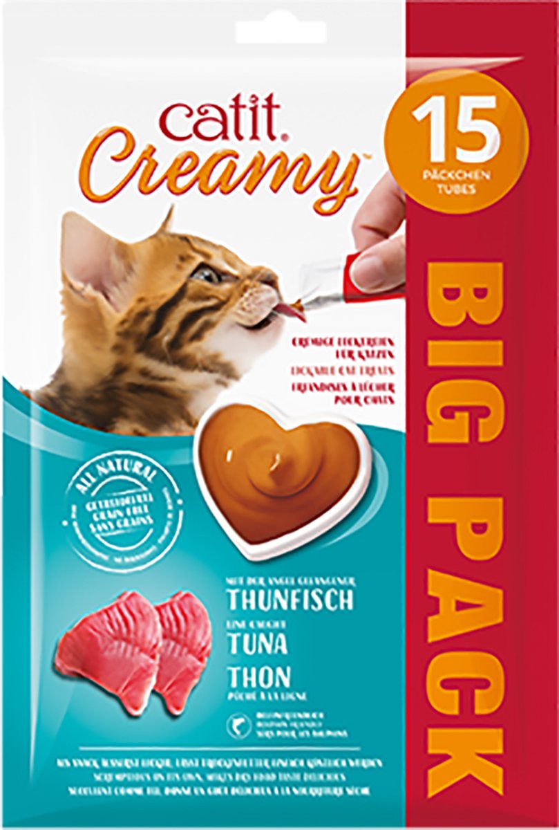 Catit Cat It - Katzensnack - Cat - Ca Creamy Thunfisch 15x10g - 15Stk