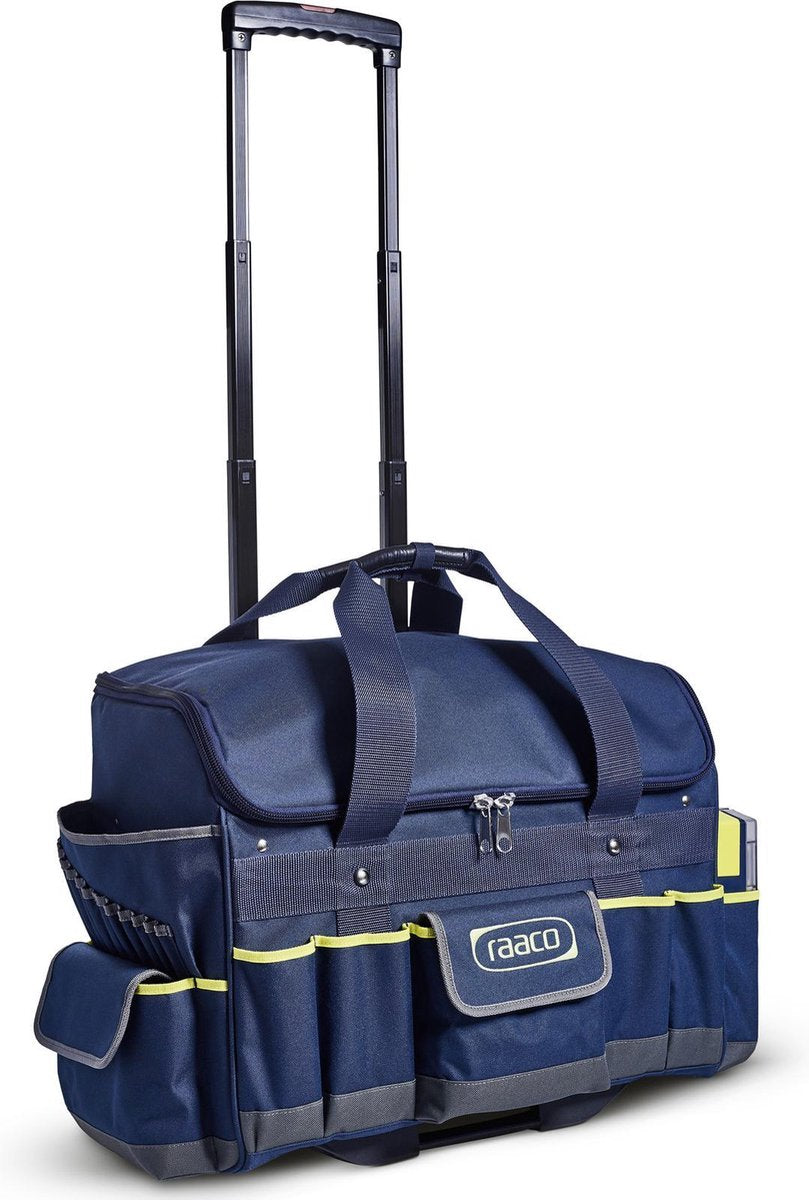 Raaco Werkzeugwagen Pro – Werkzeugtasche mit Rollen – 520 x 445 x 310 mm