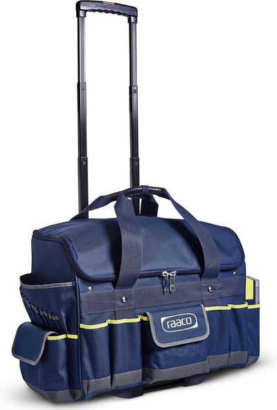 Raaco Werkzeugwagen Pro – Werkzeugtasche mit Rollen – 520 x 445 x 310 mm