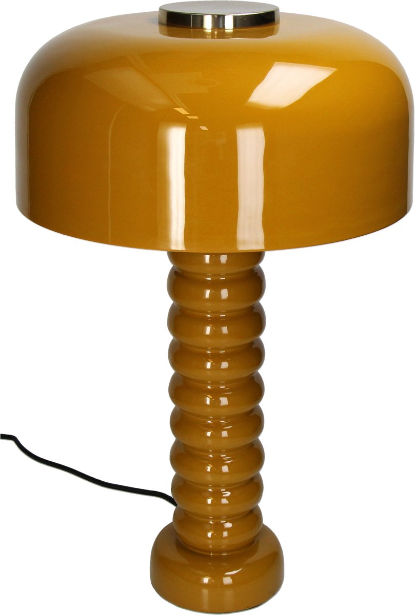 HD Tischlampe Eisen Senf 30x30x47,5cm