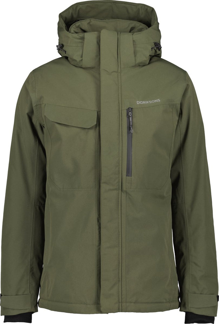 Didriksons Stefan USX JKT Herren-Outdoorjacke – Dunkelgrün