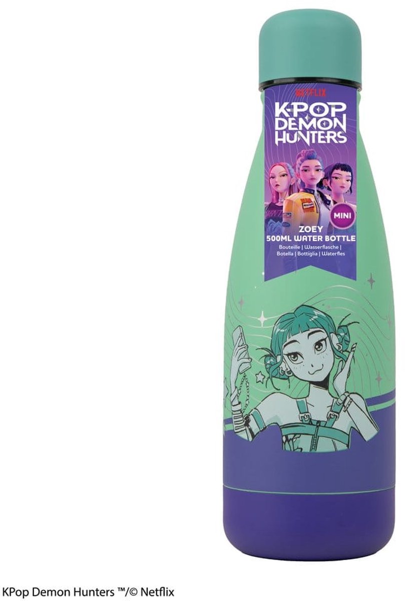 Cinereplicas Kpop Demon Hunters Mini-Wasserflasche Zoey Küchen- und Geschirr