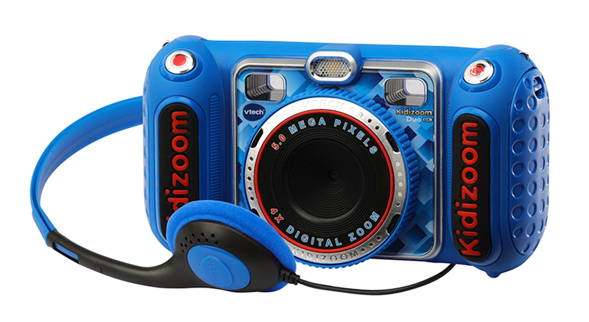 Vtech Kidizoom Duo DX Kinderkamera Blau 4-Stück