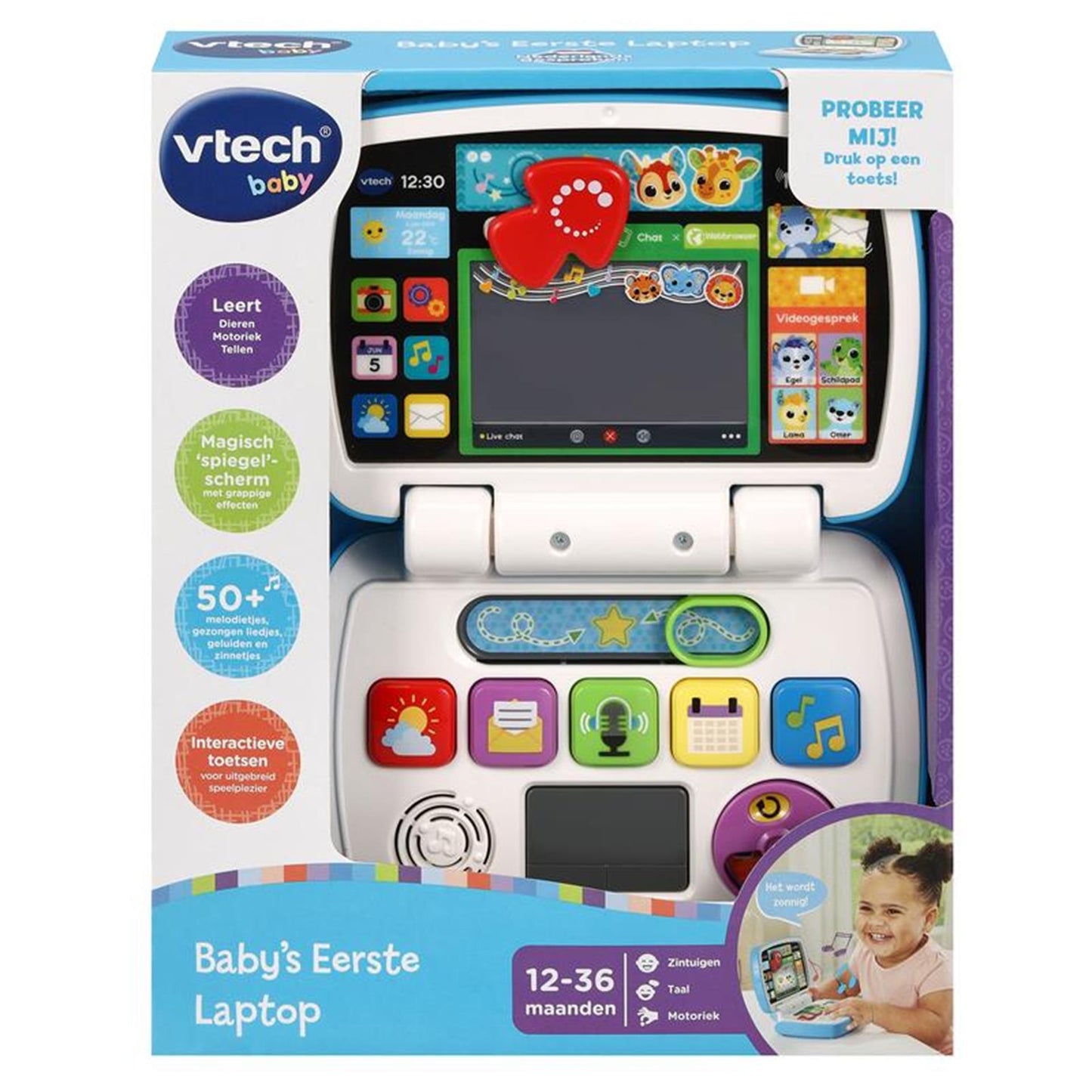 Vtech Animal Friends Babys Erster Laptop