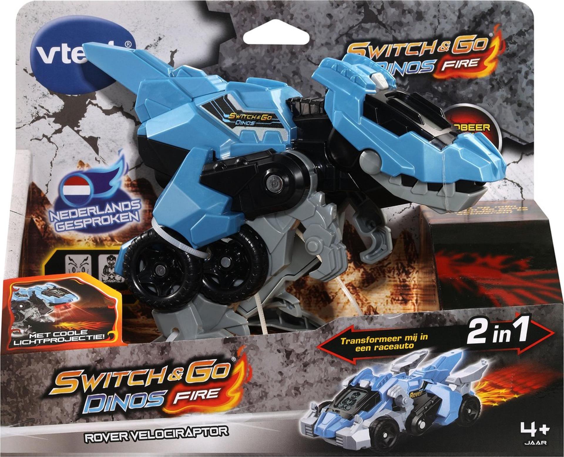 Vtech Switch Go Dinos Fire Rover Velociraptor