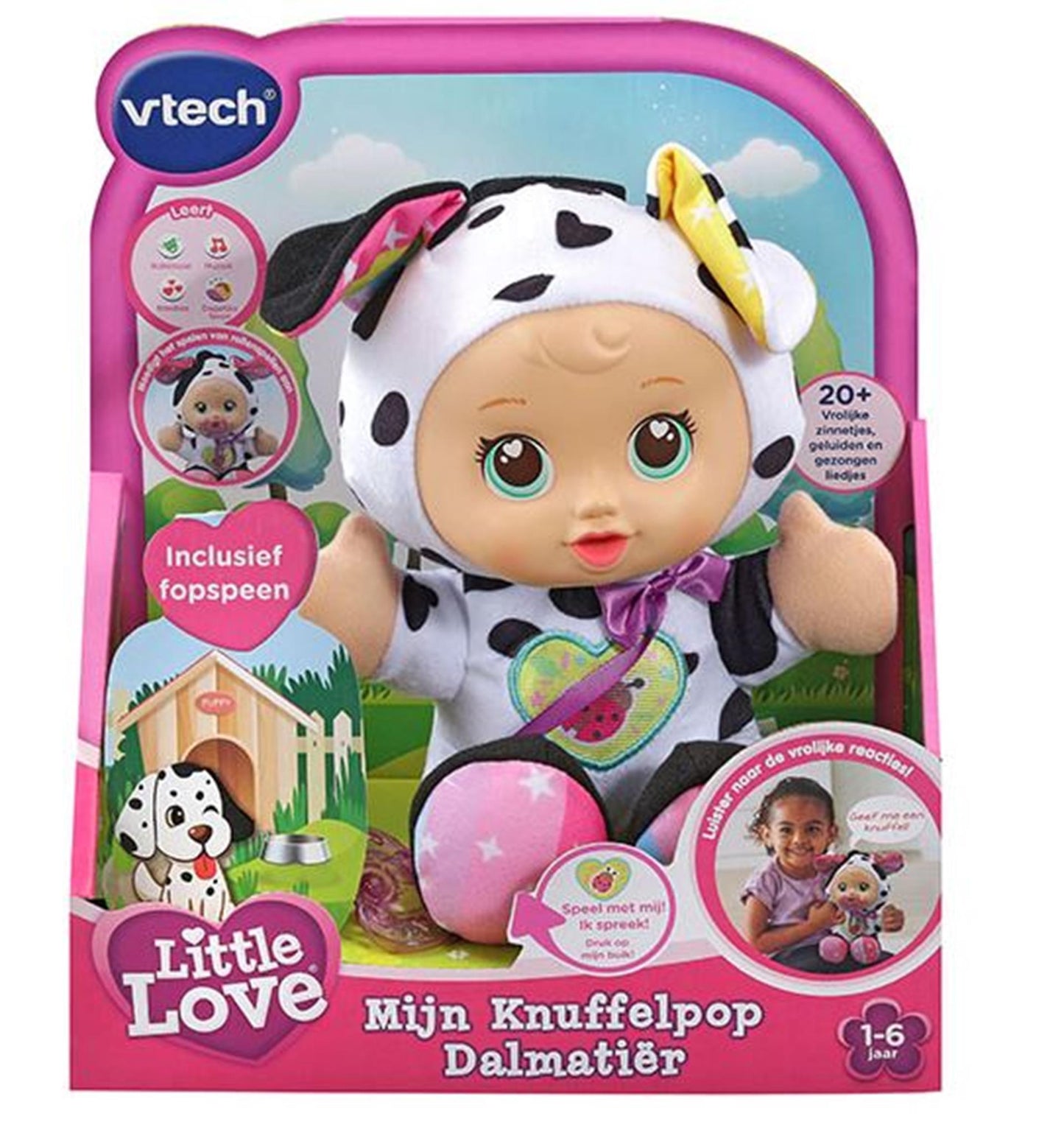 VTech Little Love My Cuddle Doll Dalmatiner