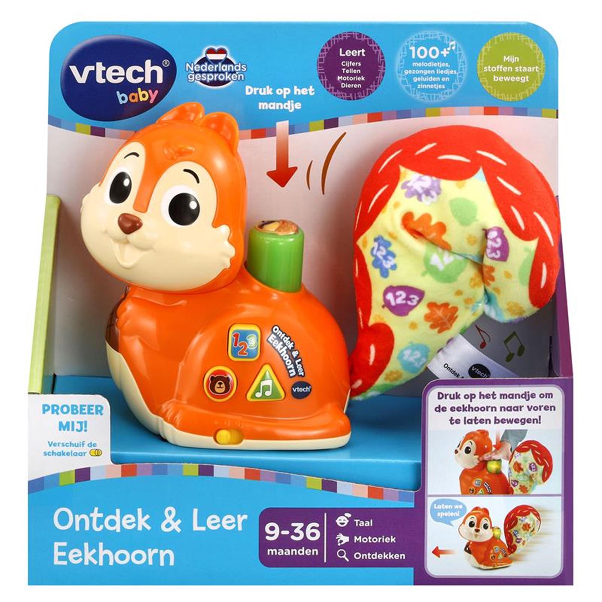 Vtech Baby entdecken Leder Eichhörnchen