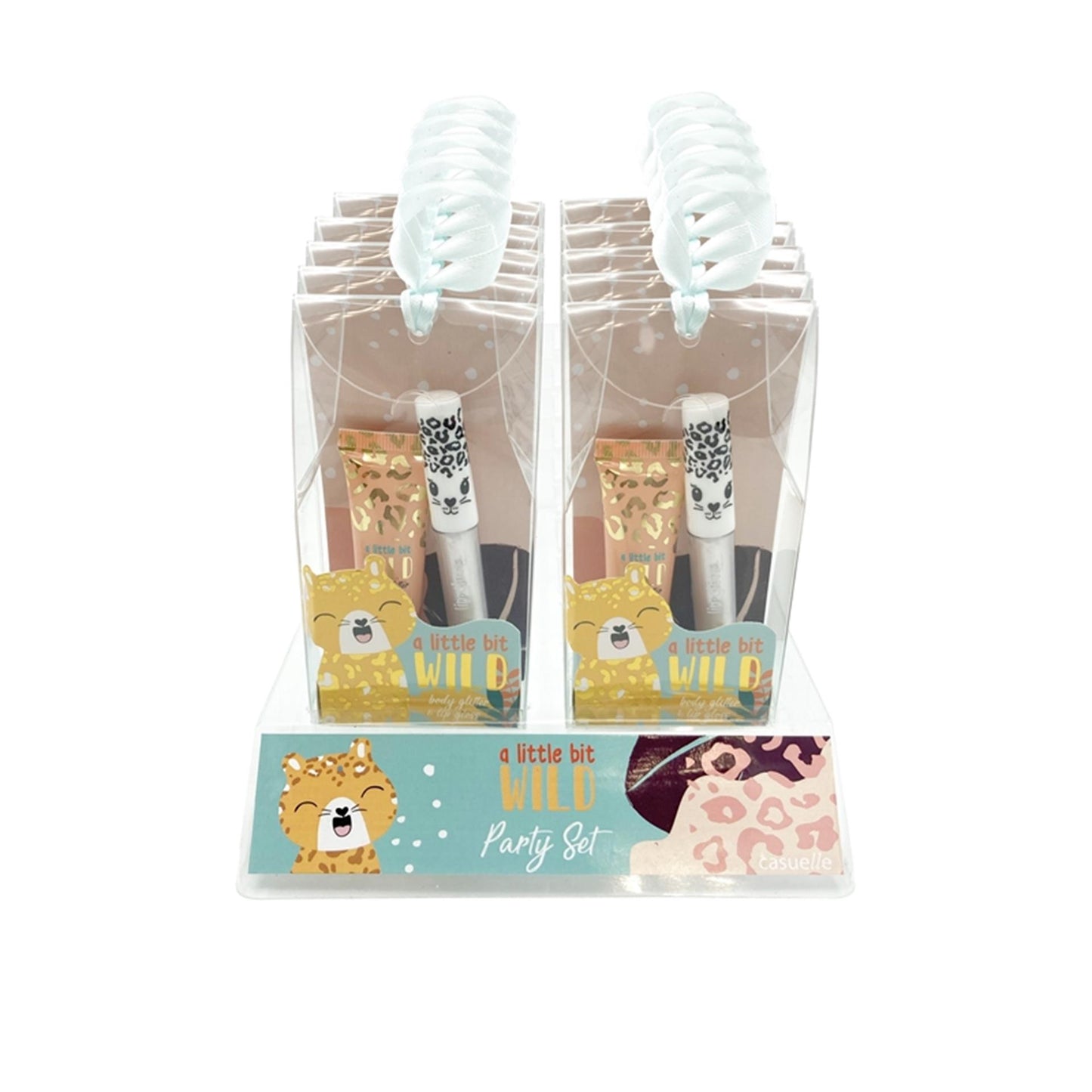 Casuelle Geschenkset Body Glitter und Lipgloss
