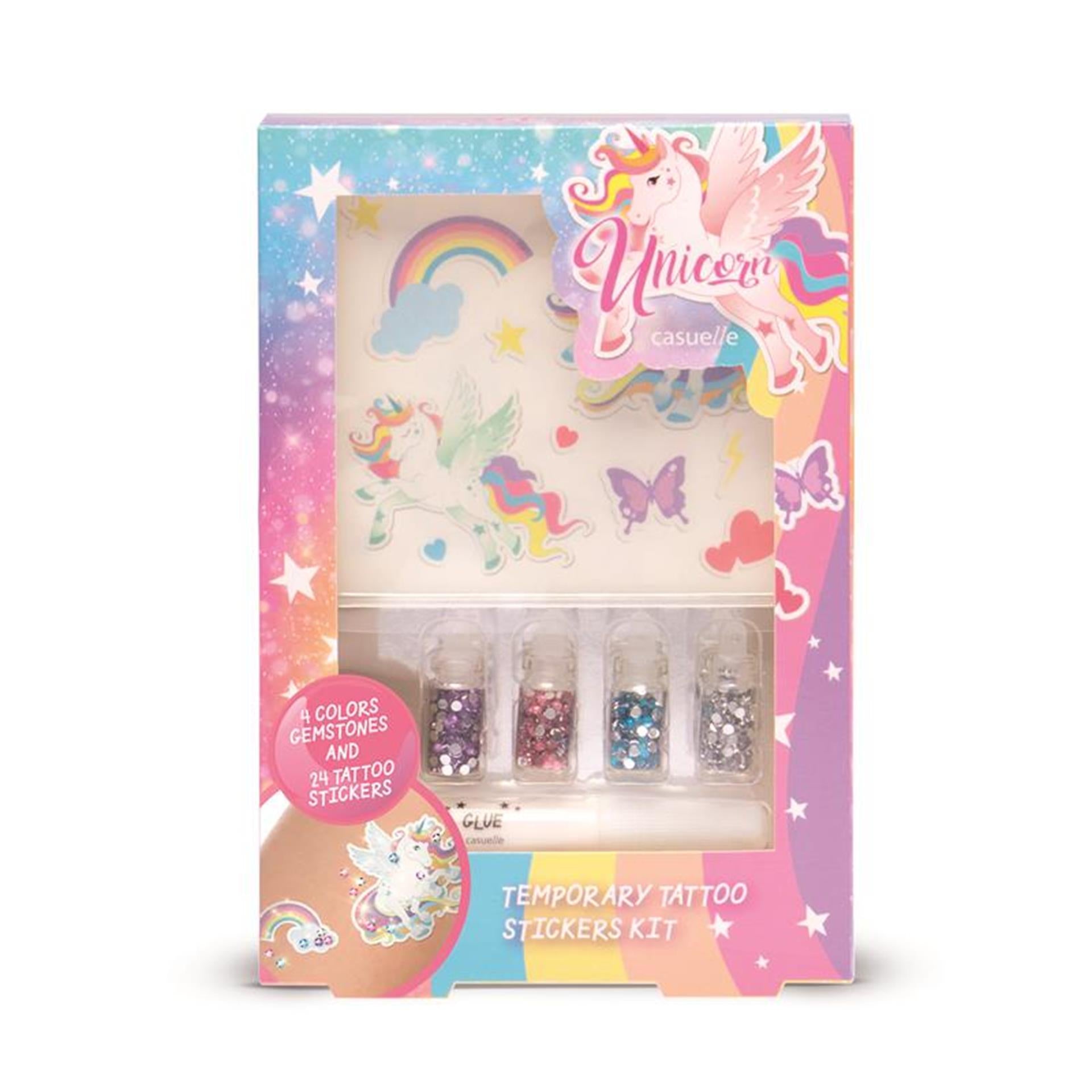 CASUELLE ENICORN Glitzer Körper Tattoo