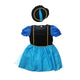 Andere Marken Pete Kleid lila blau 110-116 cm | 2 Stk