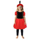 Andere Marken Pete Kleid 98-104 schwarz rot