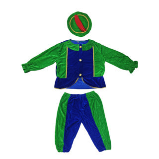 Andere Marken Pete Anzug grün blau 110-116 cm | 2 Stk