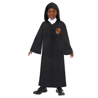 Kinderkostüm Harry Potter Robe mit 4 Klettverschlusshäusern