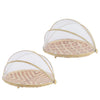 Decoris Lebensmittelabdeckung Bambus FSC ø35x22cm