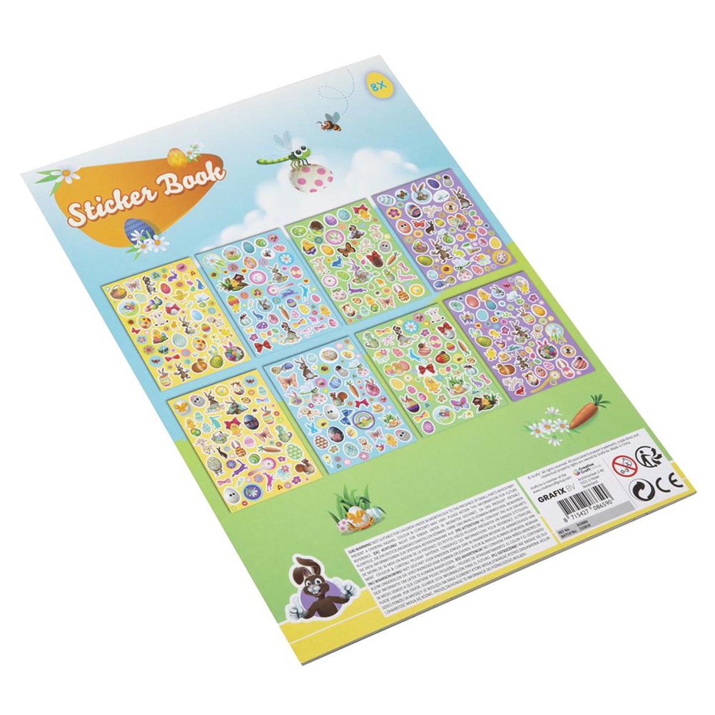 Grafix StickerBoek Ostern A4