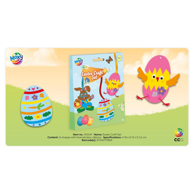Grafix Easter Hangers Craft -Set Kaninchen, Kükenei Ei