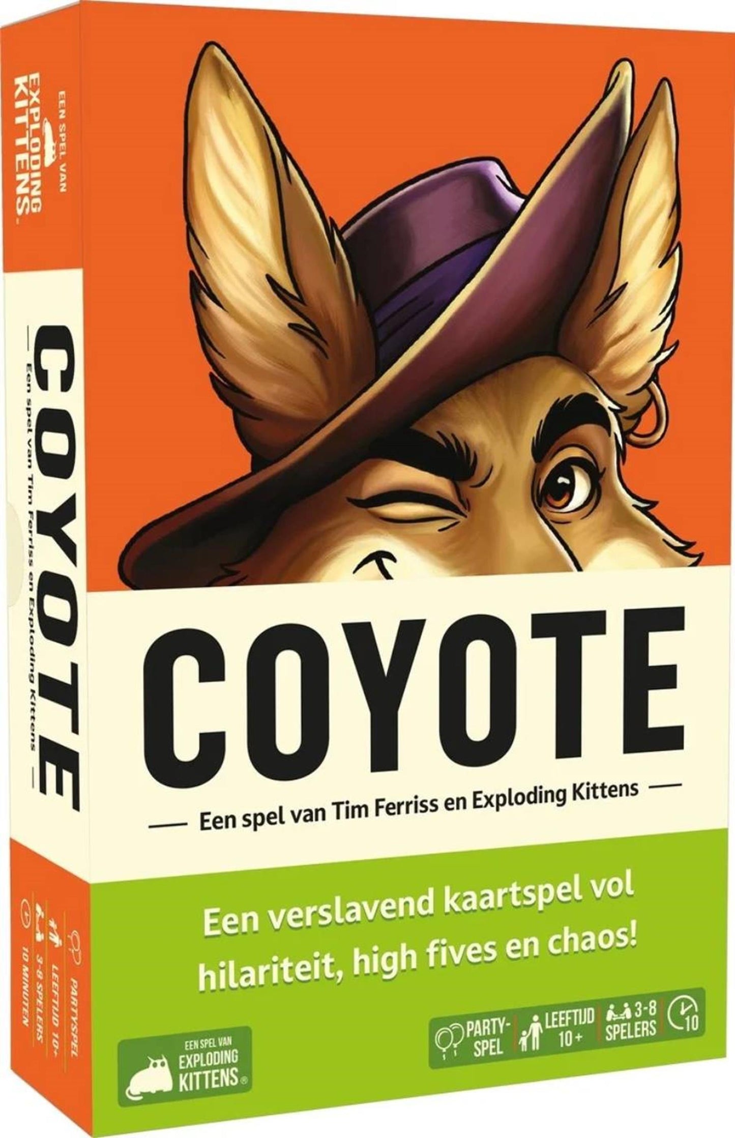 Asmodee Coyote Party-Kartenspiel (NL-Version)