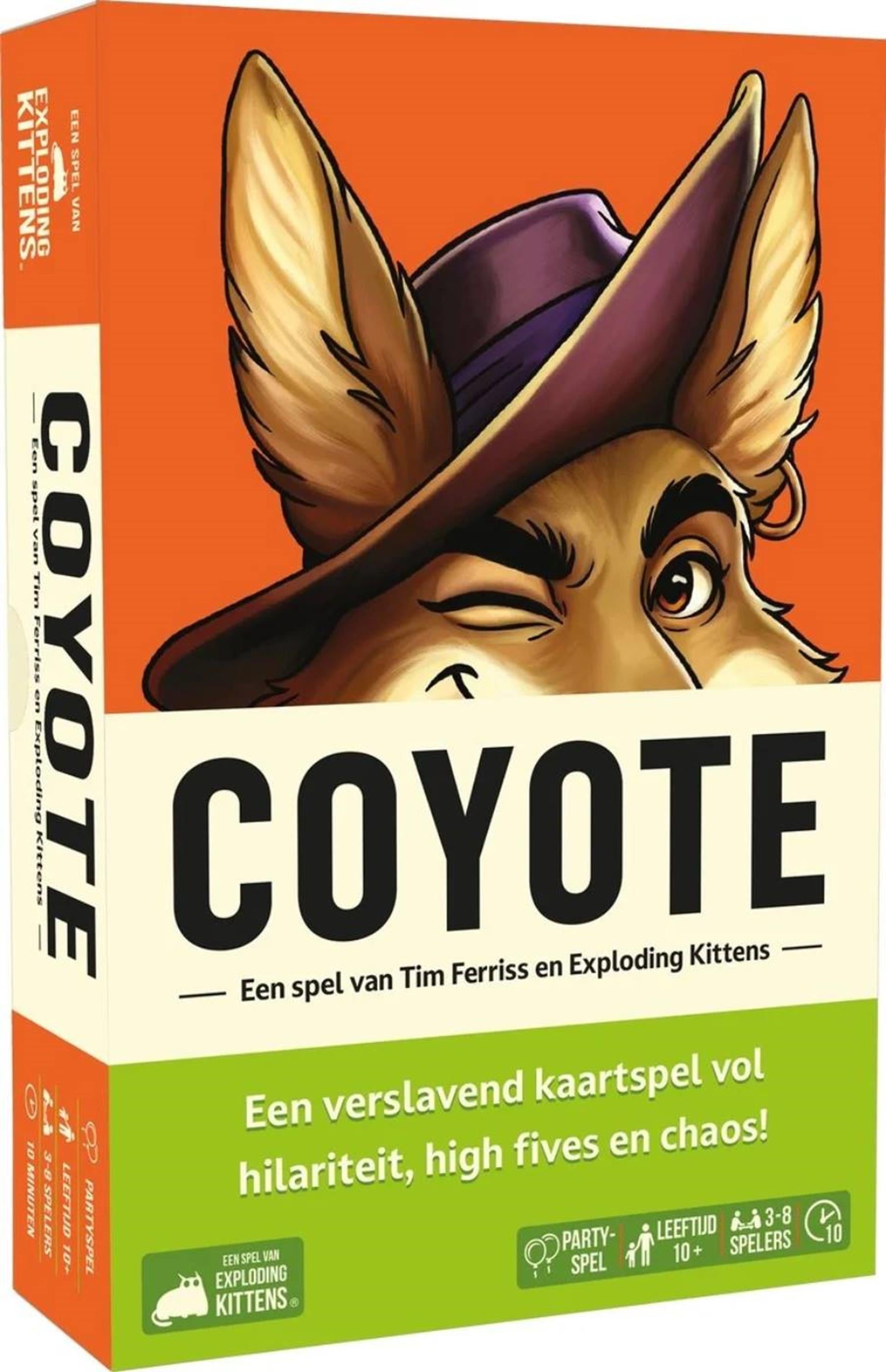 Asmodee Coyote Party-Kartenspiel (NL-Version)