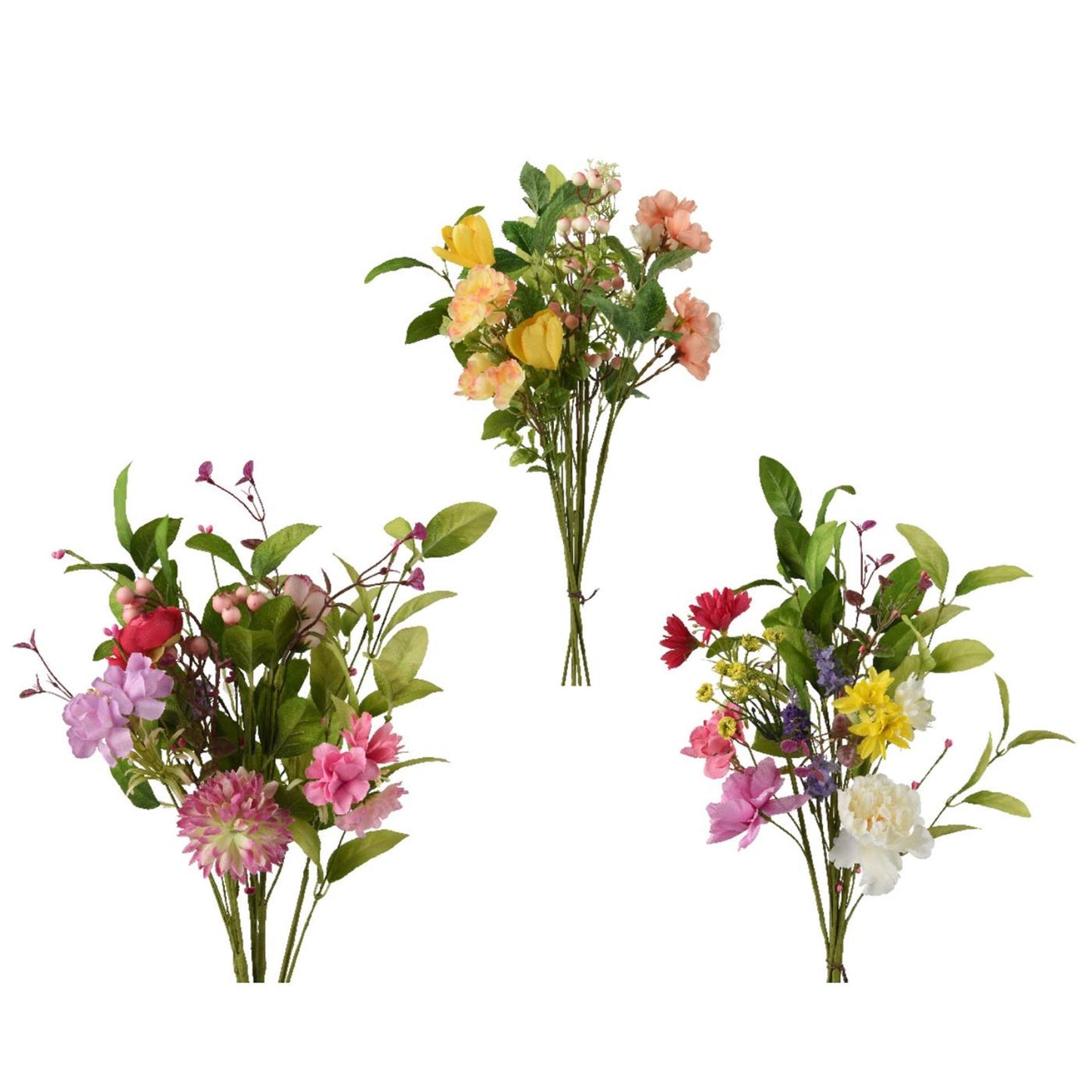 Decoris Kunstblumen Sommerstrauß H70cm