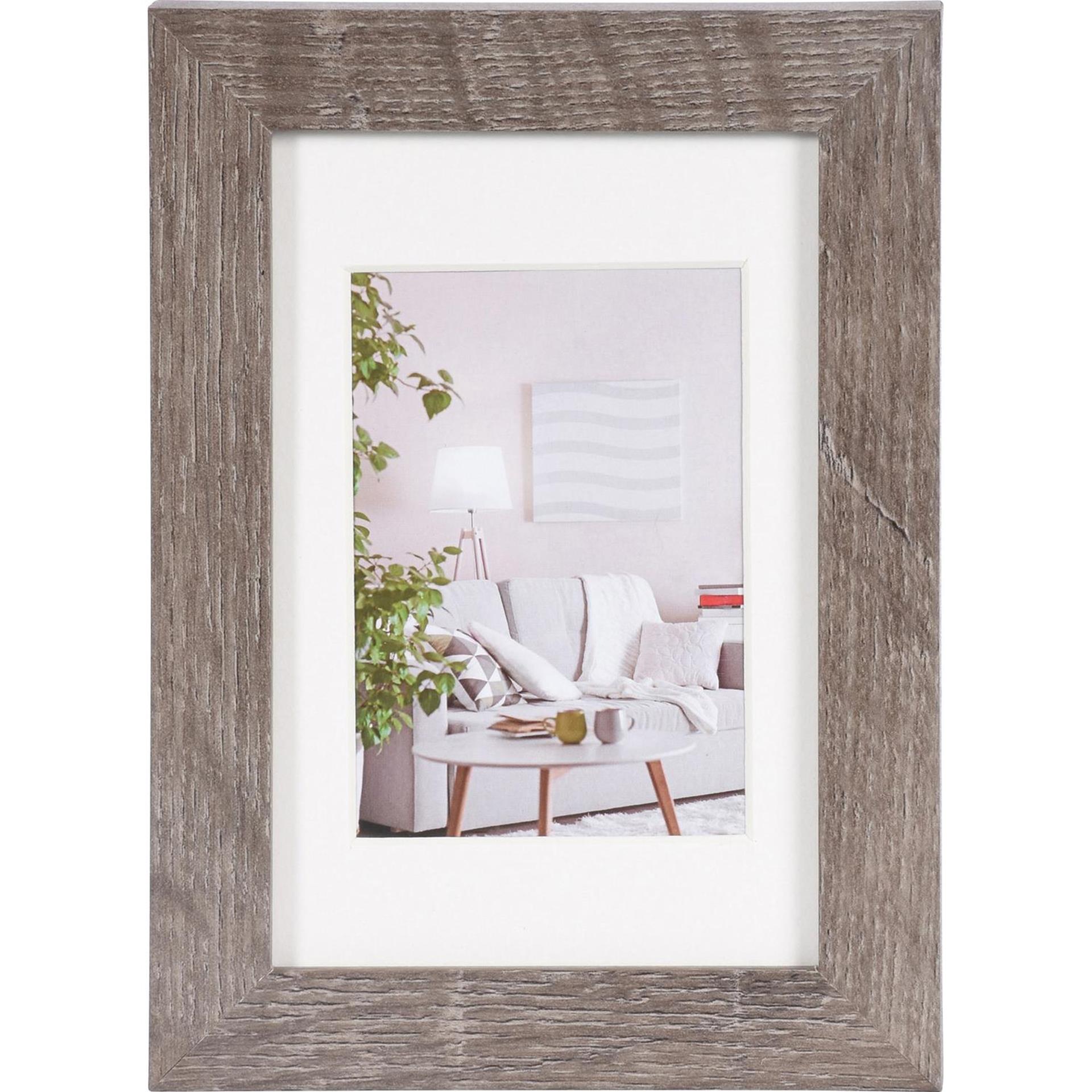 Henzo Fotorahmen modern 10x15cm grau