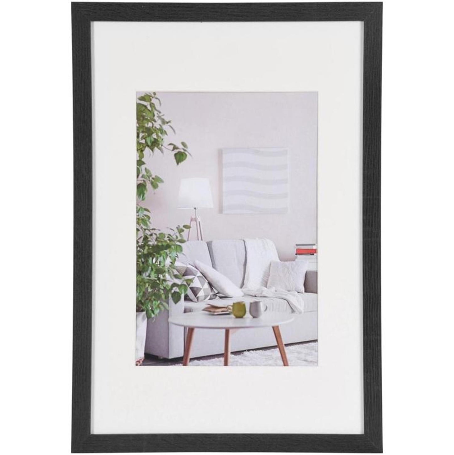 Henzo Fotorahmen modern 30x45cm schwarz