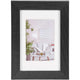 Henzo Fotorahmen modern 10x15cm schwarz